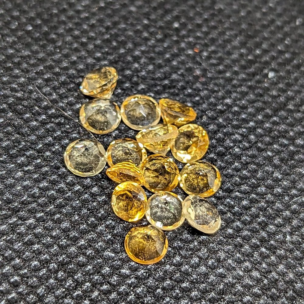 Lot of Round Citrine Bundle